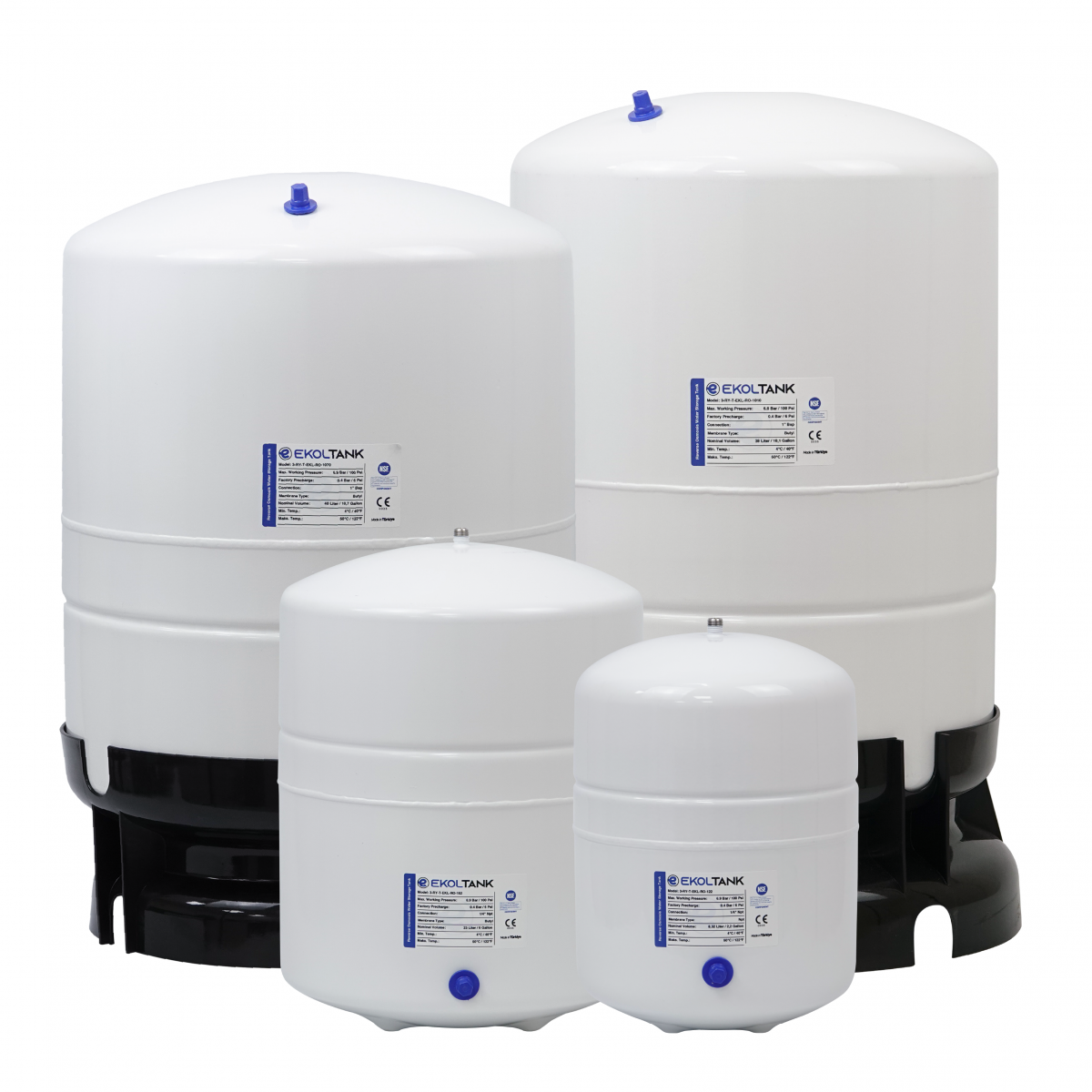 Reverse Osmosis Pressure Balance Tanks